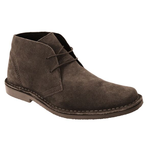 Roamers Mens Real Suede Classic Casual Desert Ankle Boots /Shoes Sizes 7-13 / Da
